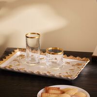 villari highball drinking glass clear