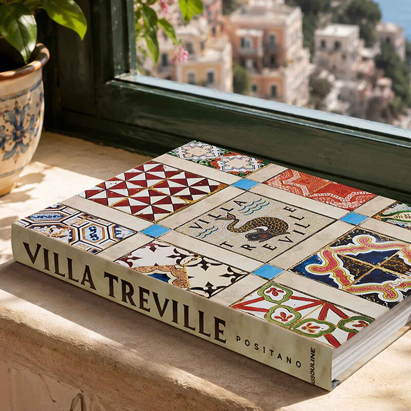 assouline villa treville positano book 33x25cm