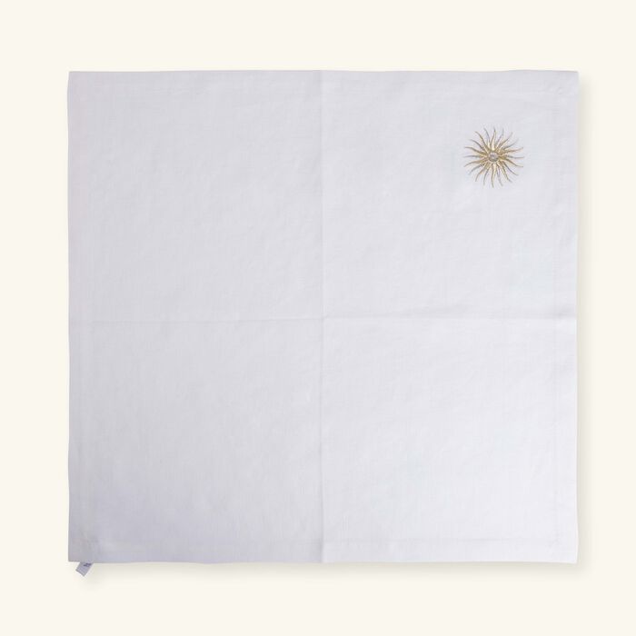 catherine denoual sunshine napkin white