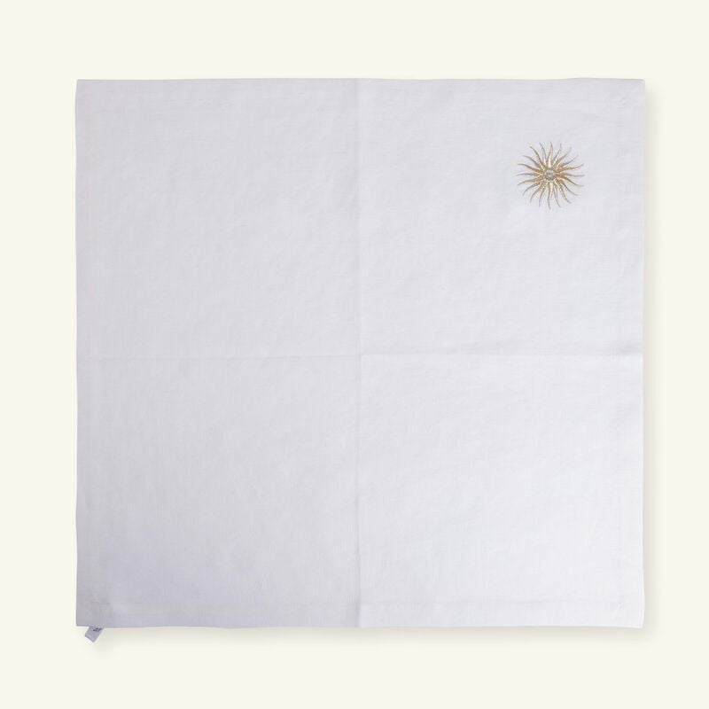 catherine denoual sunshine napkin white