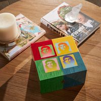 إيلي بلو صندوق حفظ السيجار تشي بوب آرت متعدد الألوان