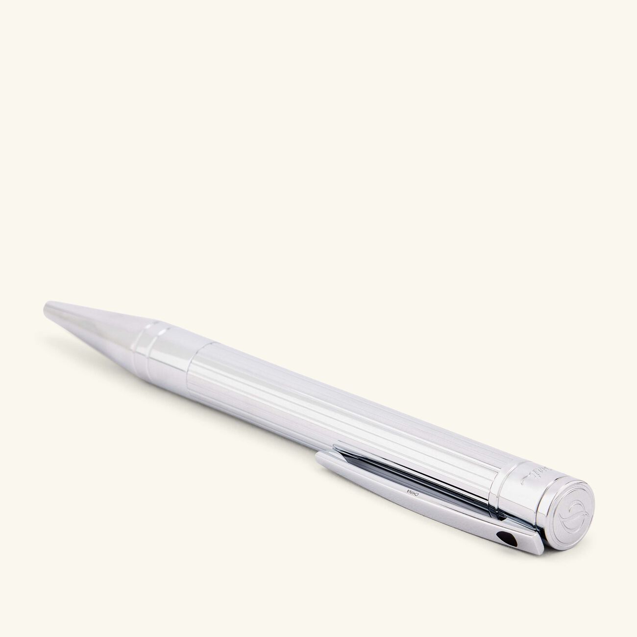 D-Initial Ballpoint Pen Silver st dupont d initial ballpoint pen silver