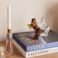 لاليك منحوتة الحصان تيرامينيرال صغيرة شفافة