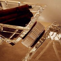 Crystal Pyramidion Centerpiece Small Clear mario cioni c crystal pyramidion centerpiece small clear