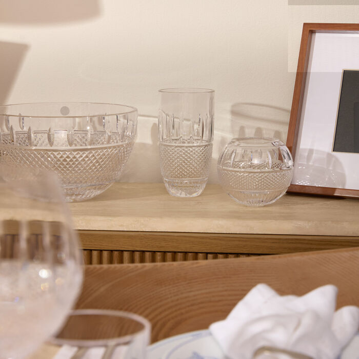 Mastercraft Irish Lace Vase Medium Clear waterford mastercraft irish lace vase medium clear