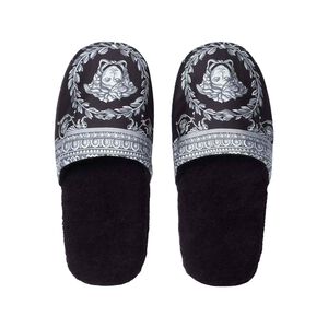 I Love Baroque Slippers - Black, medium