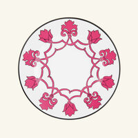 pinto paris jaipur dinner plate round pink 26cm