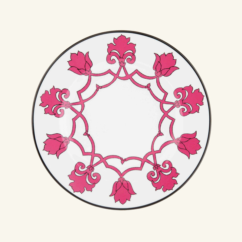 pinto paris jaipur dinner plate round pink 26cm