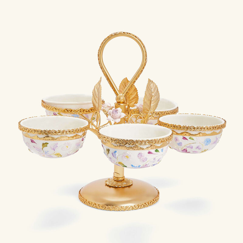 villari taormina serving bowl white