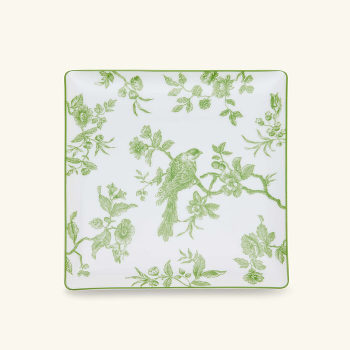 Albertine Tray Rectangular Green bernardaud albertine tray rectangular green
