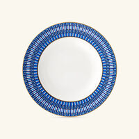 baccarat arcadia soup plate blue 23cm set of 2