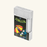 DC Comics Penguin Ligne 2 Cling Lighter Silver 5cm st dupont dc comics penguin ligne 2 cling lighter silver 5cm