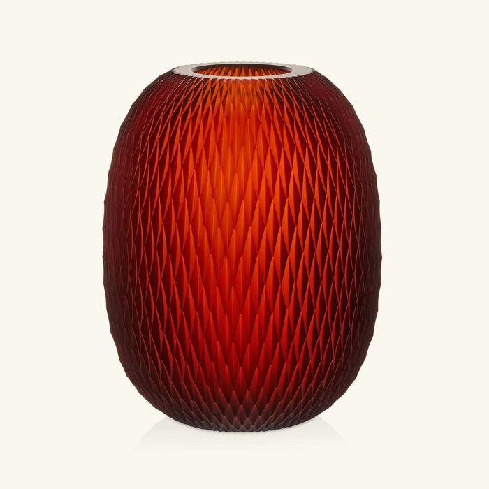 Metamorphosis Vase Round Medium Amber ruckl metamorphosis vase round medium amber