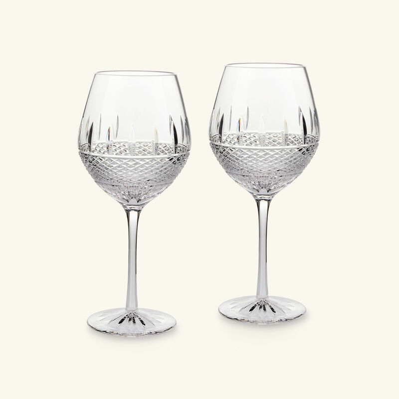 Mastercraft Irish Wine Glasses Set Of 2 waterford mastercraft irish wine glasses set of 2