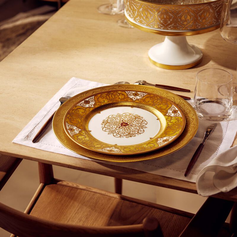 Splendid Dinner Plate Round Gold 26cm bernardaud splendid dinner plate round gold 26cm