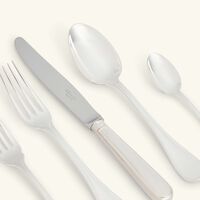 christofle albi 110 piece flatware set with imperial chest silver plated