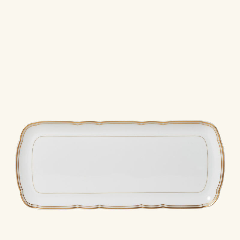 برناردو طبق كيك بومبادور مستطيل باللون الذهبي 38 سم