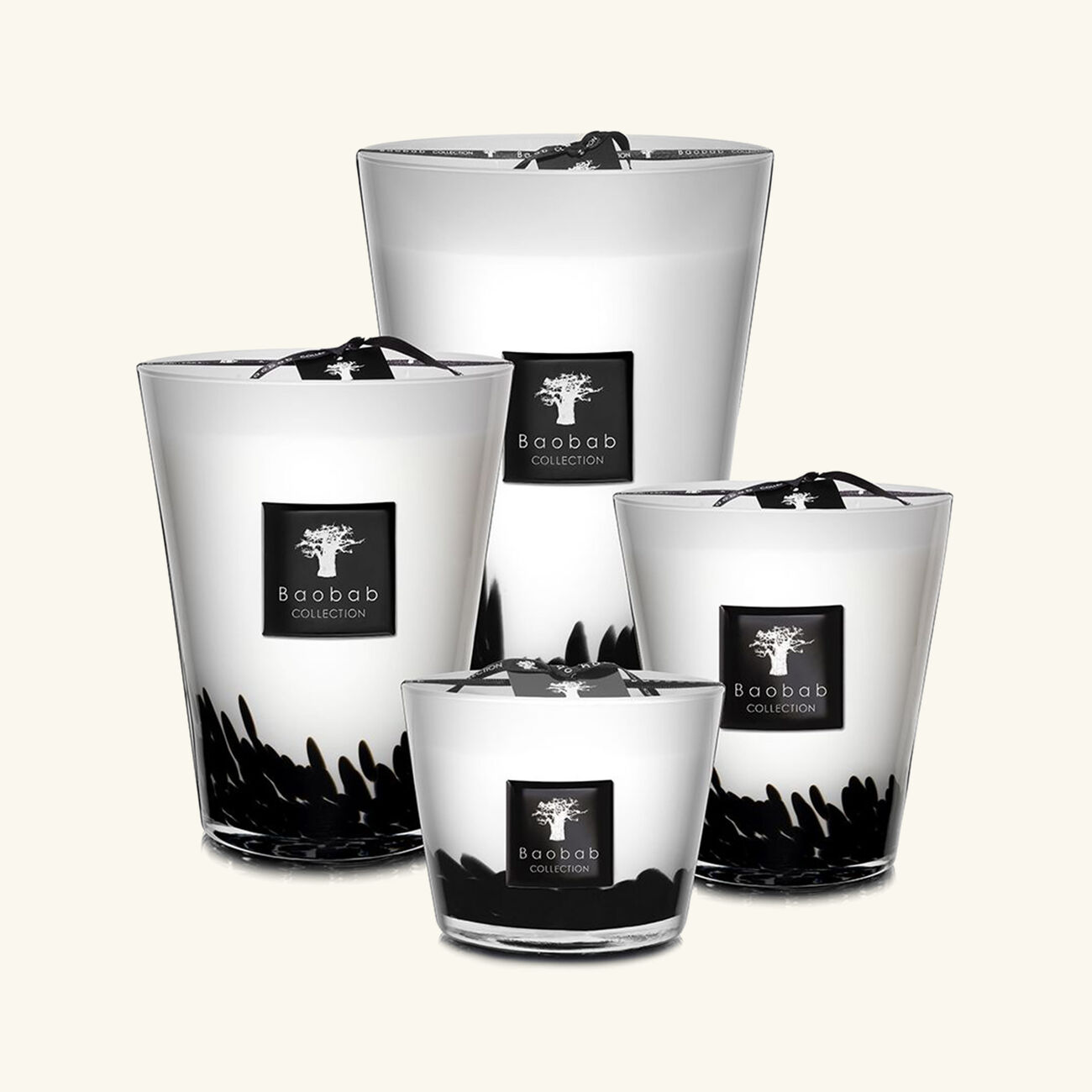 Feathers Candle Maxi Max baobab collection feathers candle maxi max
