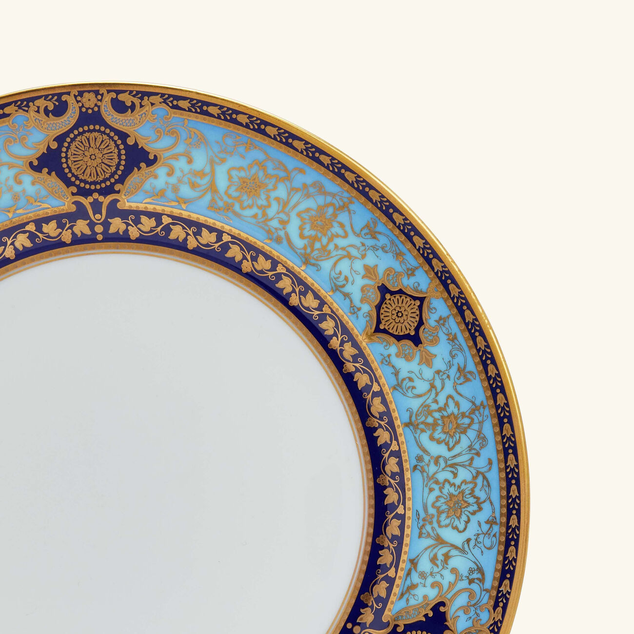 Grace Salad Plate Oval Blue 33cm bernardaud grace salad plate oval blue 33cm