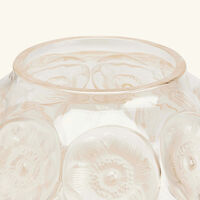 Anemones Vase Medium Gold lalique anemones vase medium gold