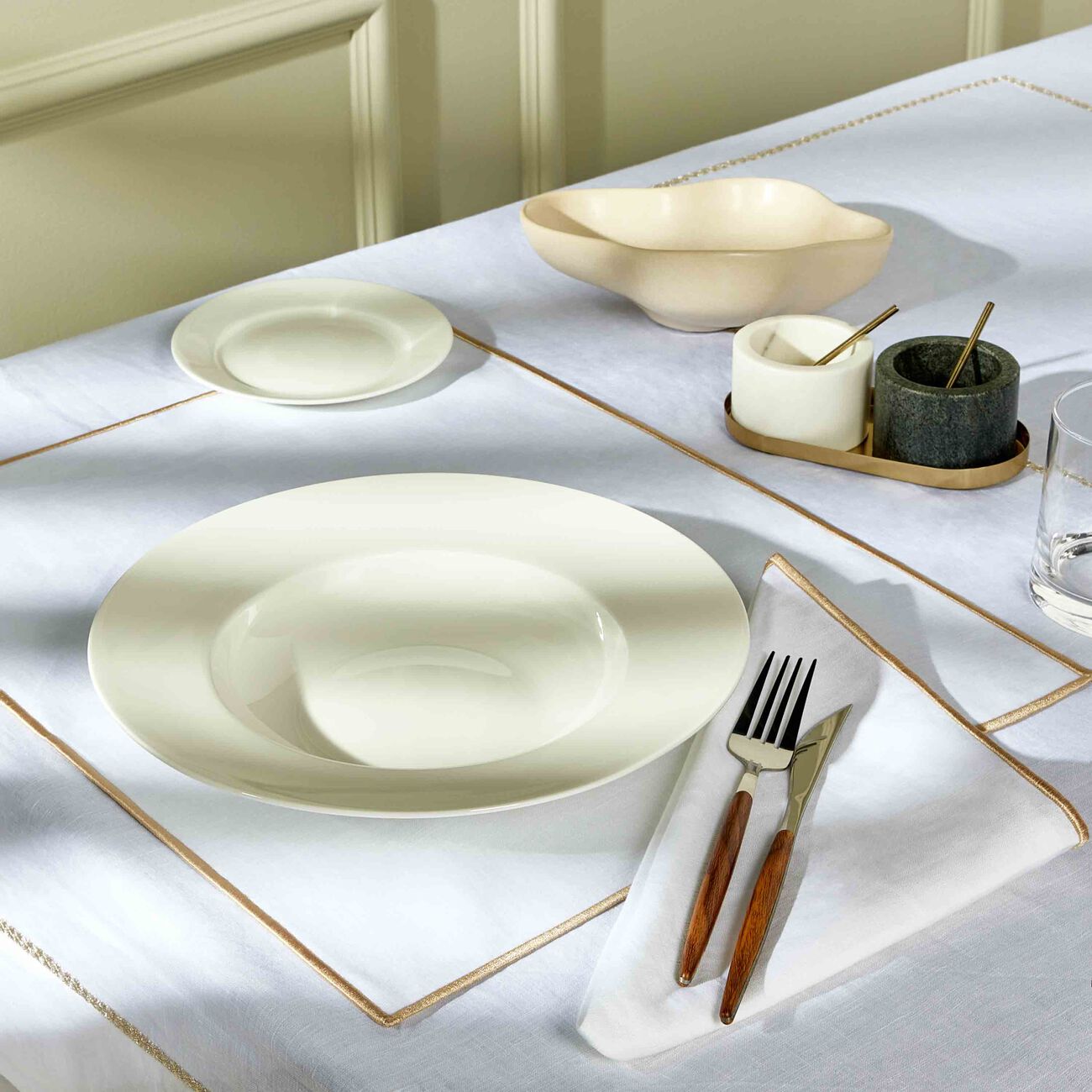 catherine denoual boho napkin gold