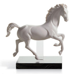 Gallop Iii Horse Figurine, medium