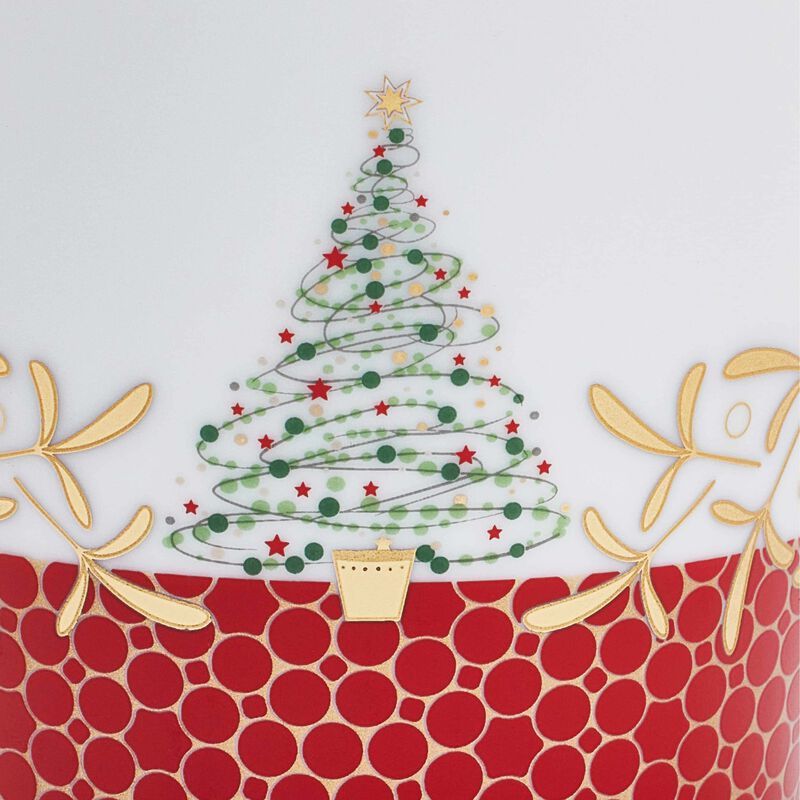 bernardaud noel tumbler with candle