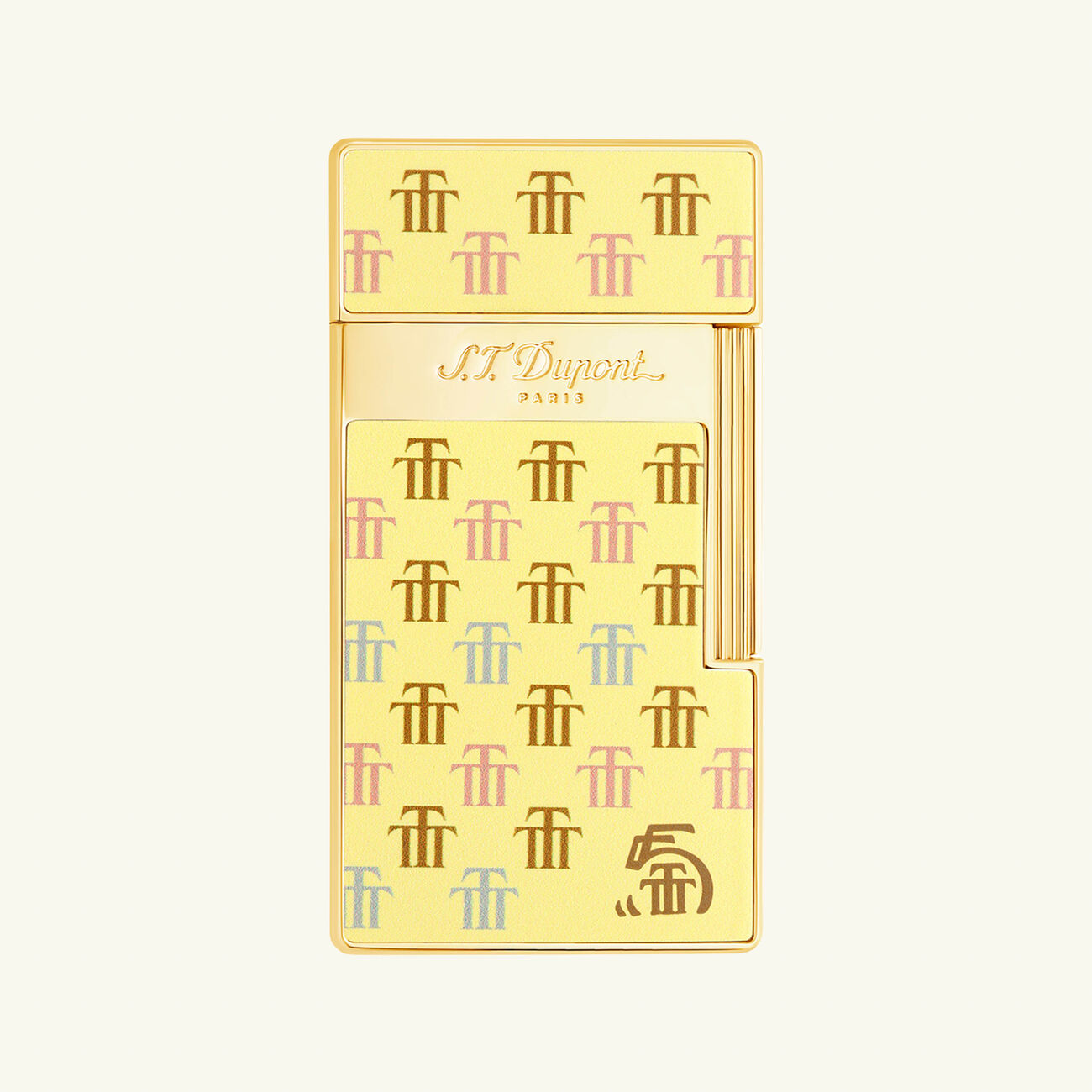 Biggy Trindad Lighter Gold st dupont biggy trindad lighter gold