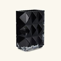 baccarat louxor vase rectangular black