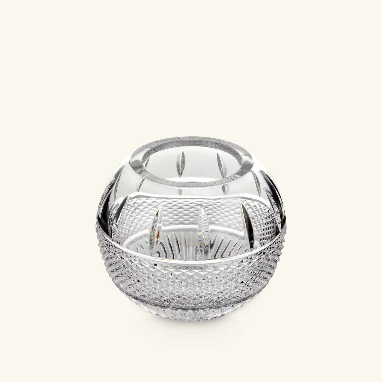 waterford mastercraft irish lace vase small clear