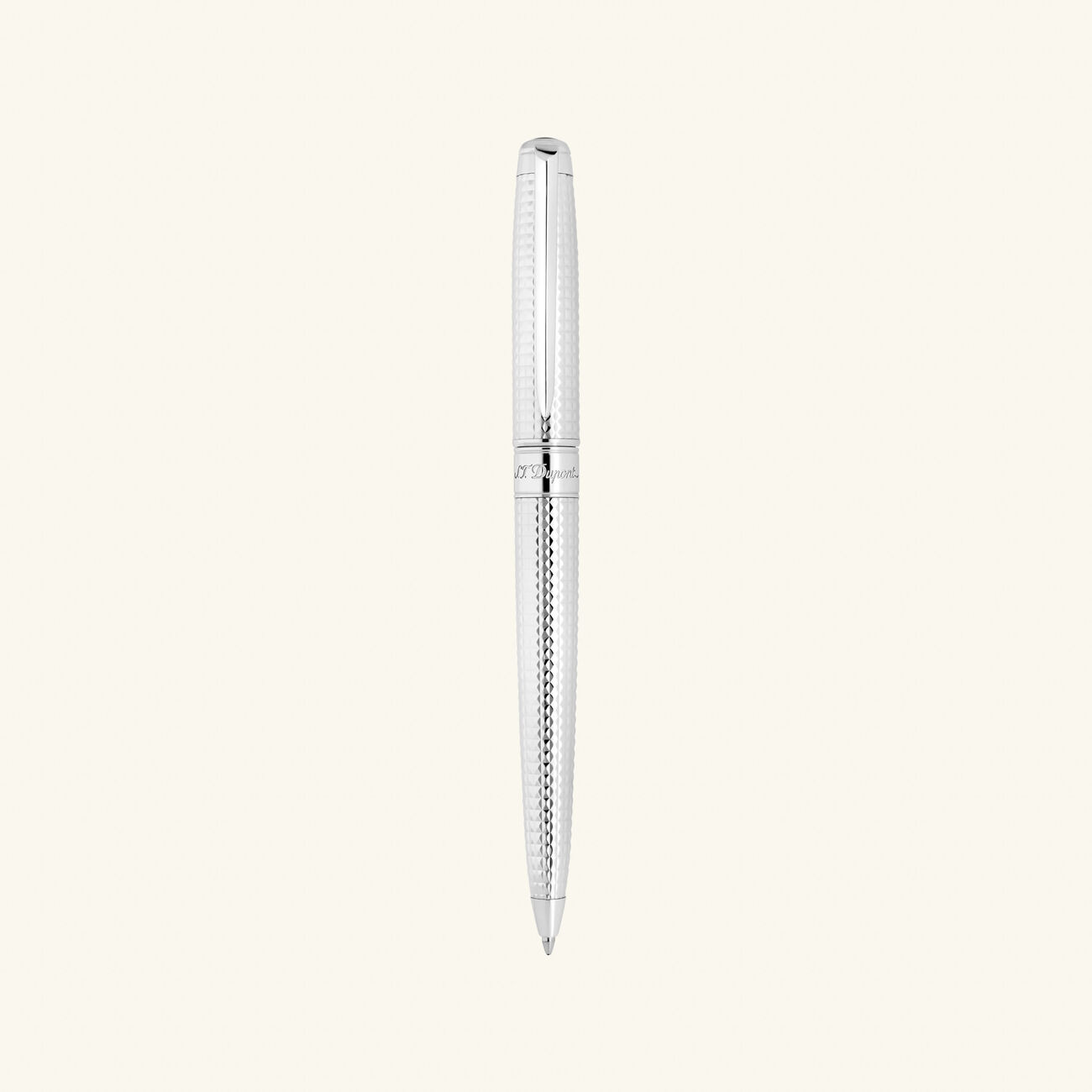 Eternity Ballpoint Pen Silver st dupont eternity ballpoint pen silver