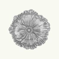 buccellati poppy flower bowl small silver