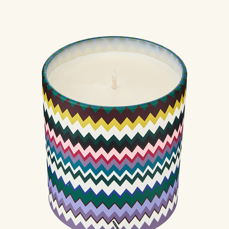 Micro Zigzag Scented Candle 220g missoni home micro zigzag scented candle 220g