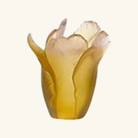Tulipe Ambre Mini Vase daum tulipe ambre mini vase