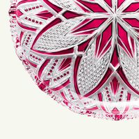 Haute Couture Flat Centerpiece Red Limited Edition baccarat haute couture flat centerpiece red limited edition