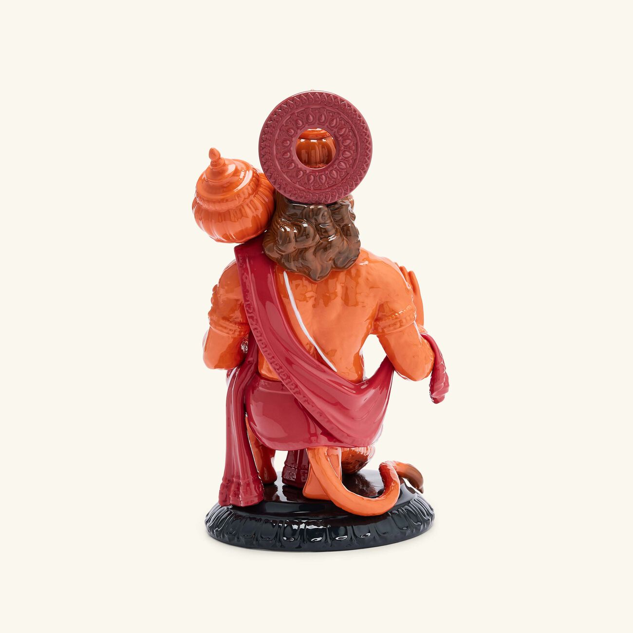 Hanuman Sculpture Medium Orange lladro hanuman sculpture medium orange