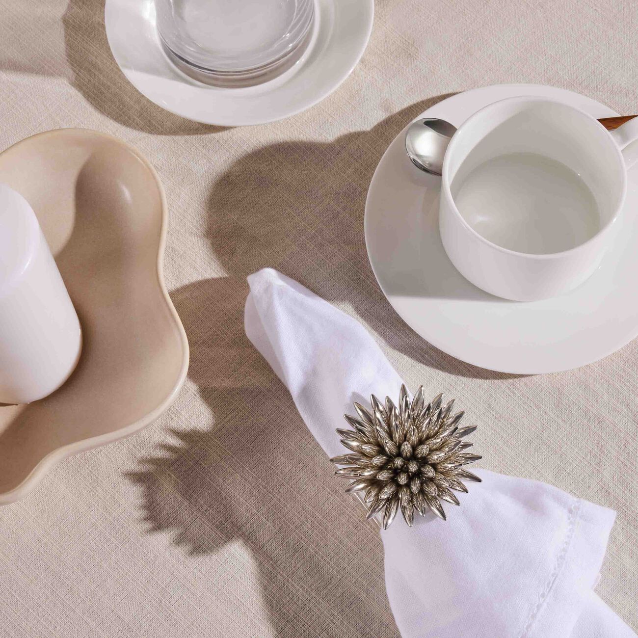 Stellar Napkin Ring Silver kim seybert stellar napkin ring silver