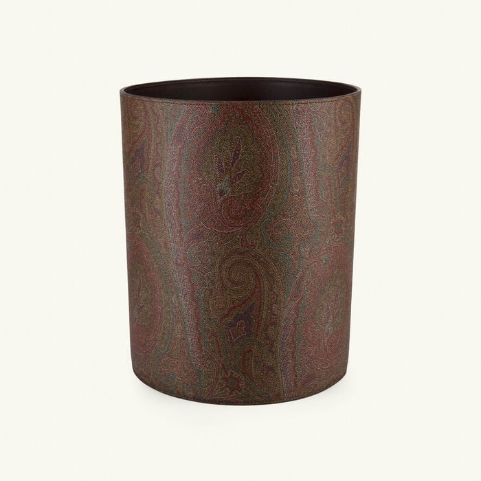 etro arnica wastepaper basket brown
