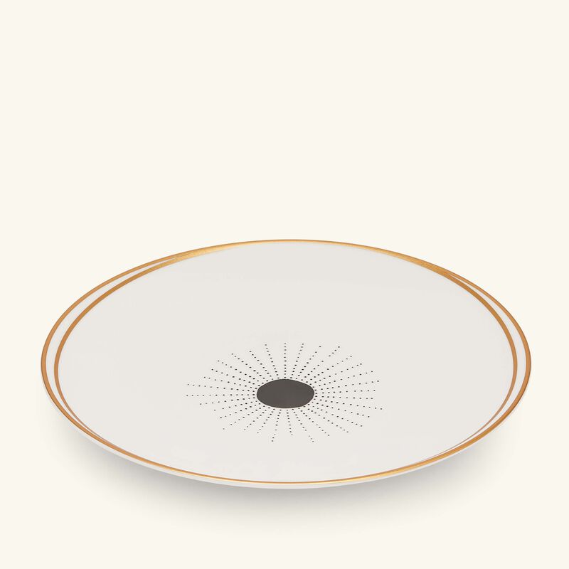 Aboro Salad Plate Round White 21cm bernardaud aboro salad plate round white 21cm