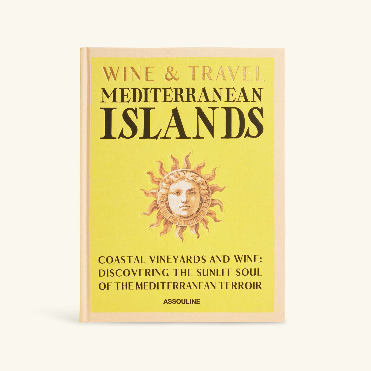assouline wine   travel mediterranean islands book 33x25cm