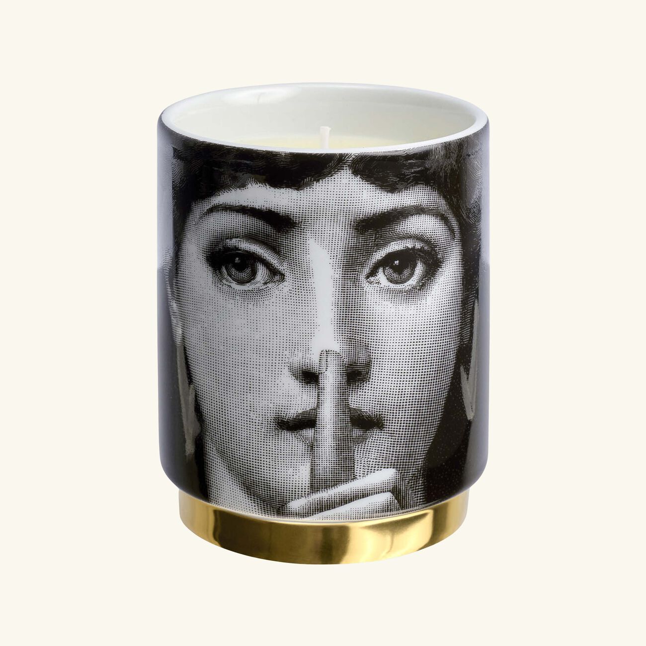 Immaginazione Silenzio Small Scented Candle fornasetti immaginazione silenzio small scented candle