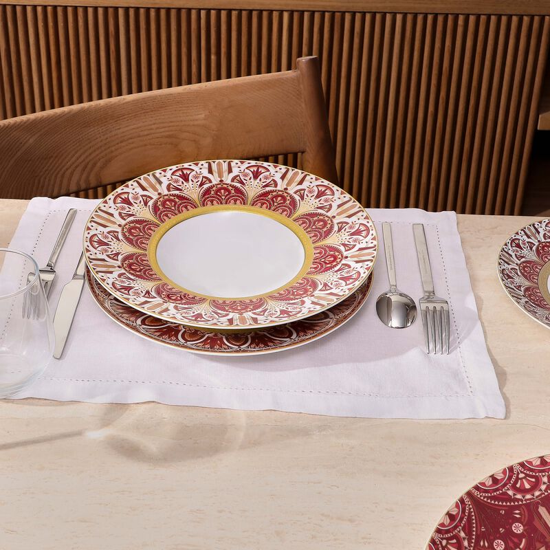 Reves Du Nil Pourpre Large Rim Soup Plate Red 27cm haviland reves du nil pourpre large rim soup plate red 27cm