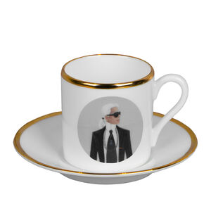 Karl Espresso Cup & Saucer, medium