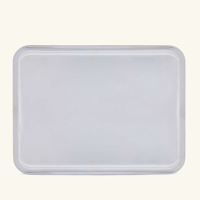 christofle albi serving tray rectangular large silver plated