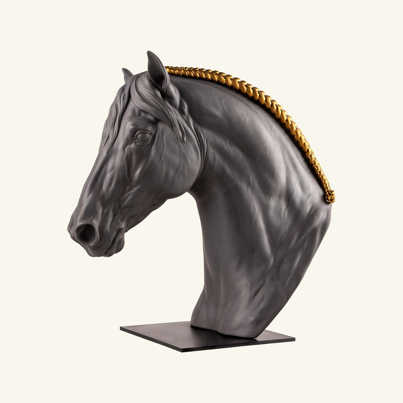 Equinus Sculpture Medium Black lladro equinus sculpture medium black