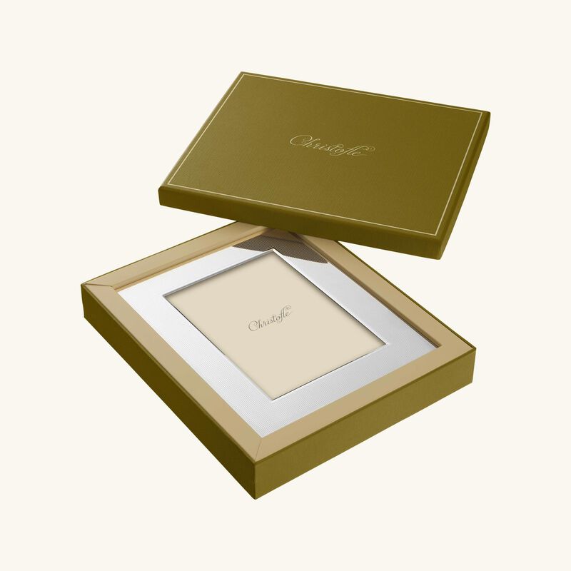 christofle america picture frame stainless steel 13x18cm