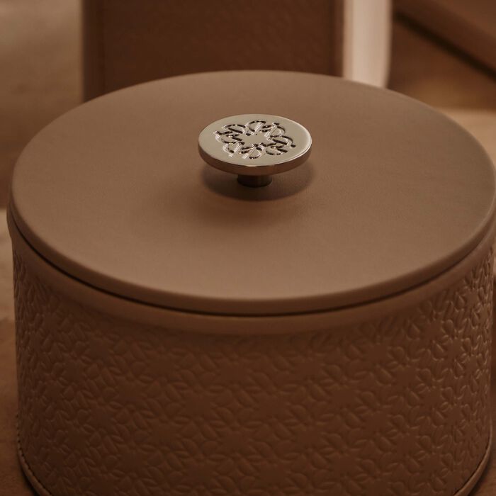 giobagnara elie saab trinket box round small torrone beige