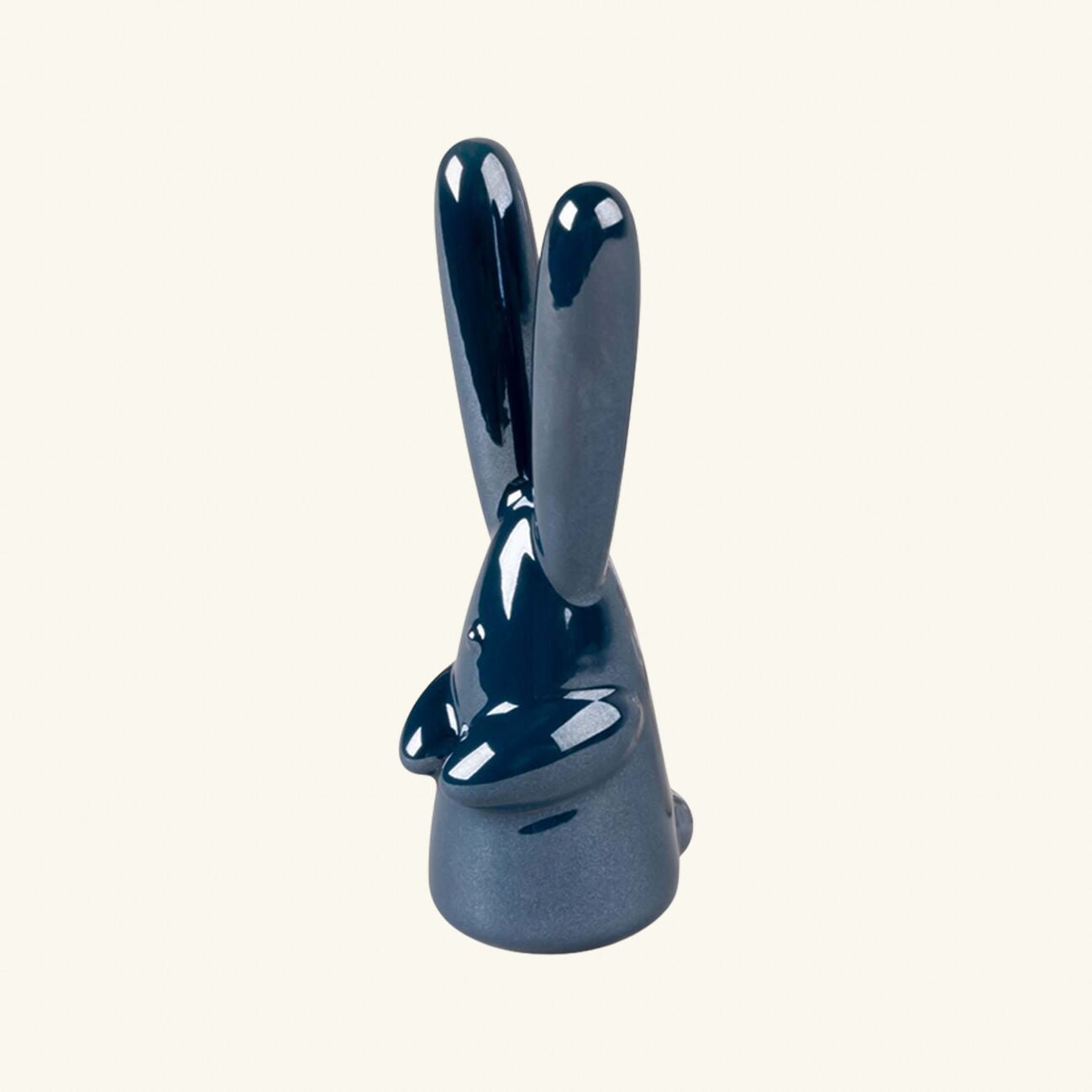 Bunny Sculpture Small Blue lladro bunny sculpture small blue