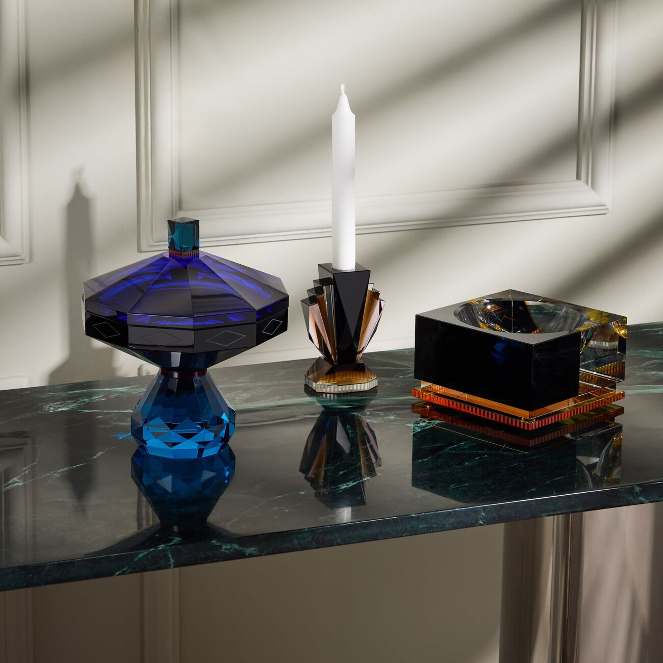 ريفليكشنز كوبنهاغن وعاء سكاكر هامبتونز أزرق