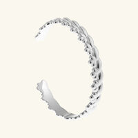 Babylone Bangle Sterling Silver Size 2 christofle babylone bangle sterling silver size 2